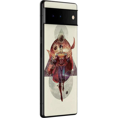 DC Comics Superman Galaxy Flying Google Pixel 6 Pro Skin